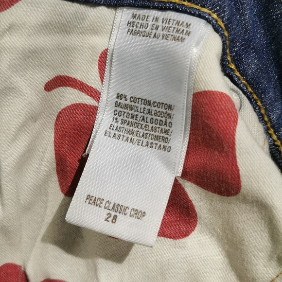 LUCKY BRAND | Peace Classic Crop Jean - Picture 8 of 8